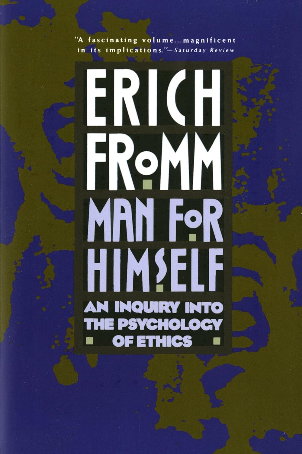 Man for Himself Book Cover